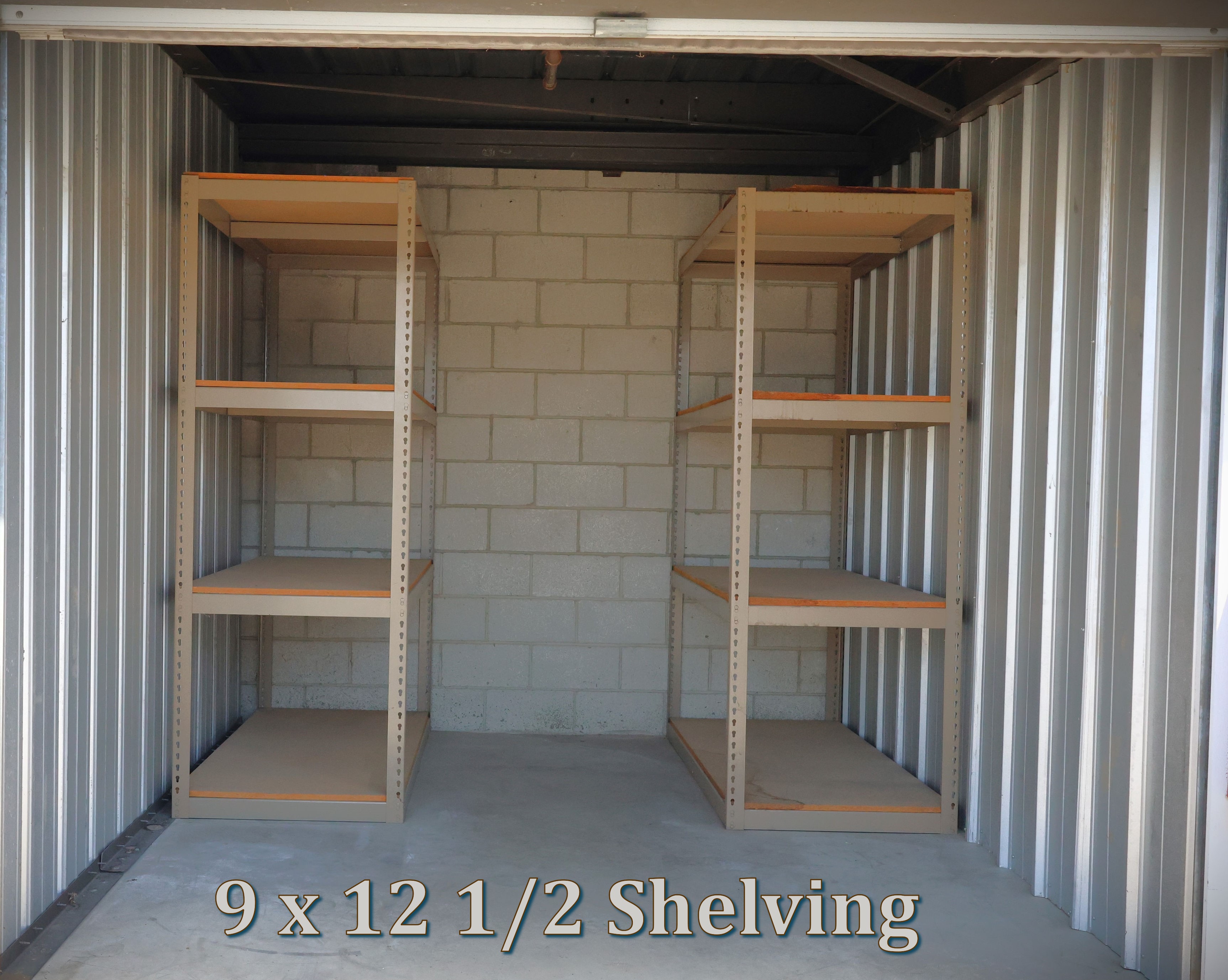 9x12 With Half-Shelving